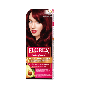 Plaukų dažai FLOREX 7.0 (božole )